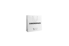 Luxury paper bags - White XS - Drawstring handles