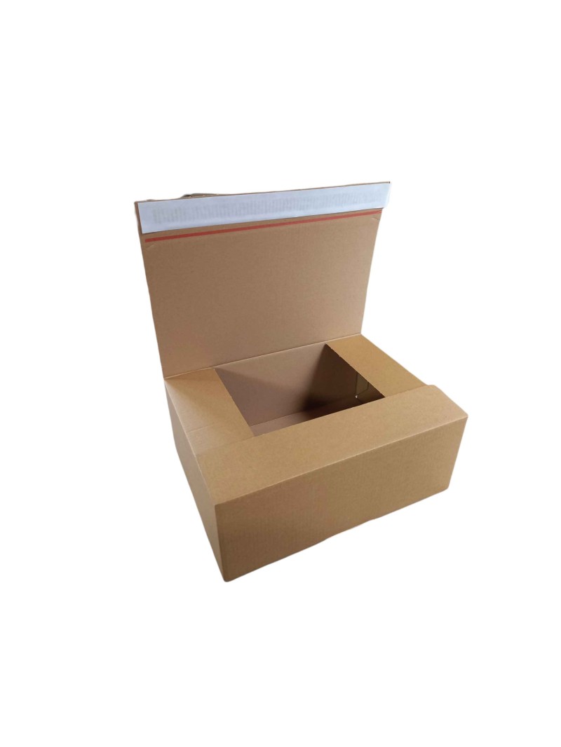 SHIPPING CRATE WITH ADHESIVE STRIP - M