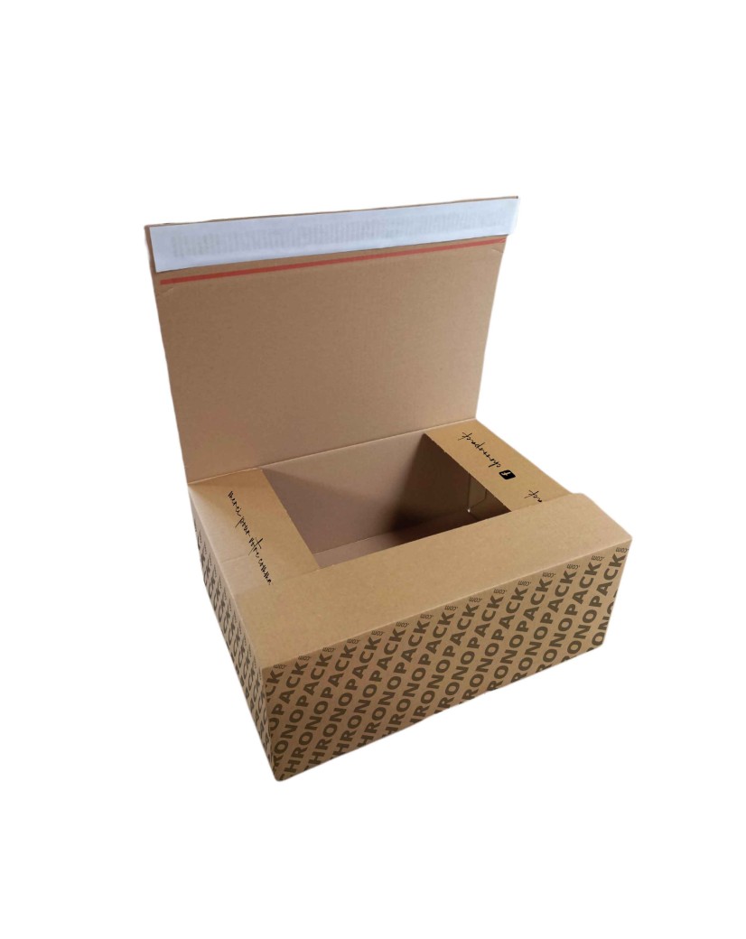 SHIPPING CRATE WITH ADHESIVE STRIP - M