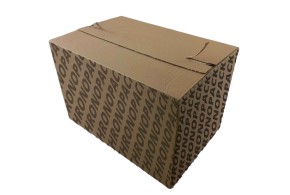 Shipping crate with adhesive closure - XL