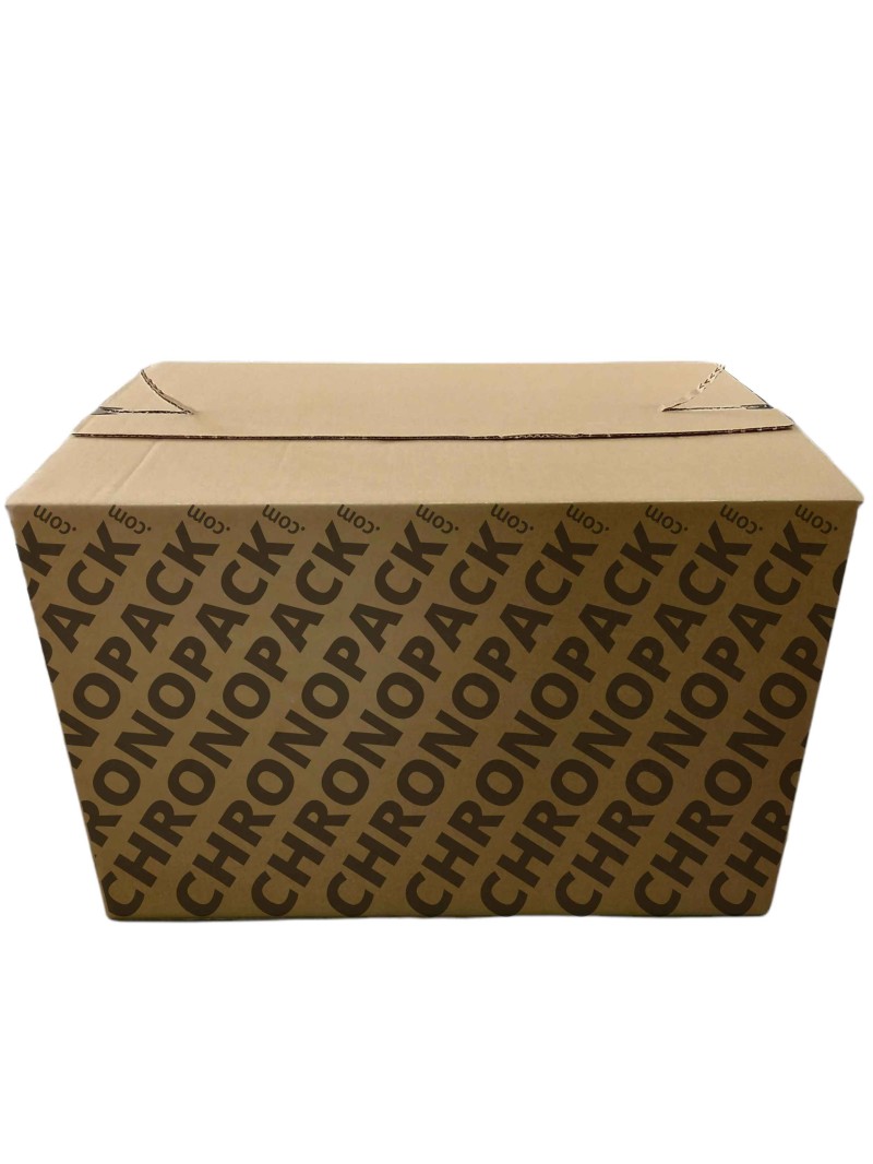 Shipping crate with adhesive closure - XL