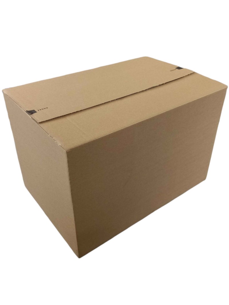 Shipping crate with adhesive closure - XL