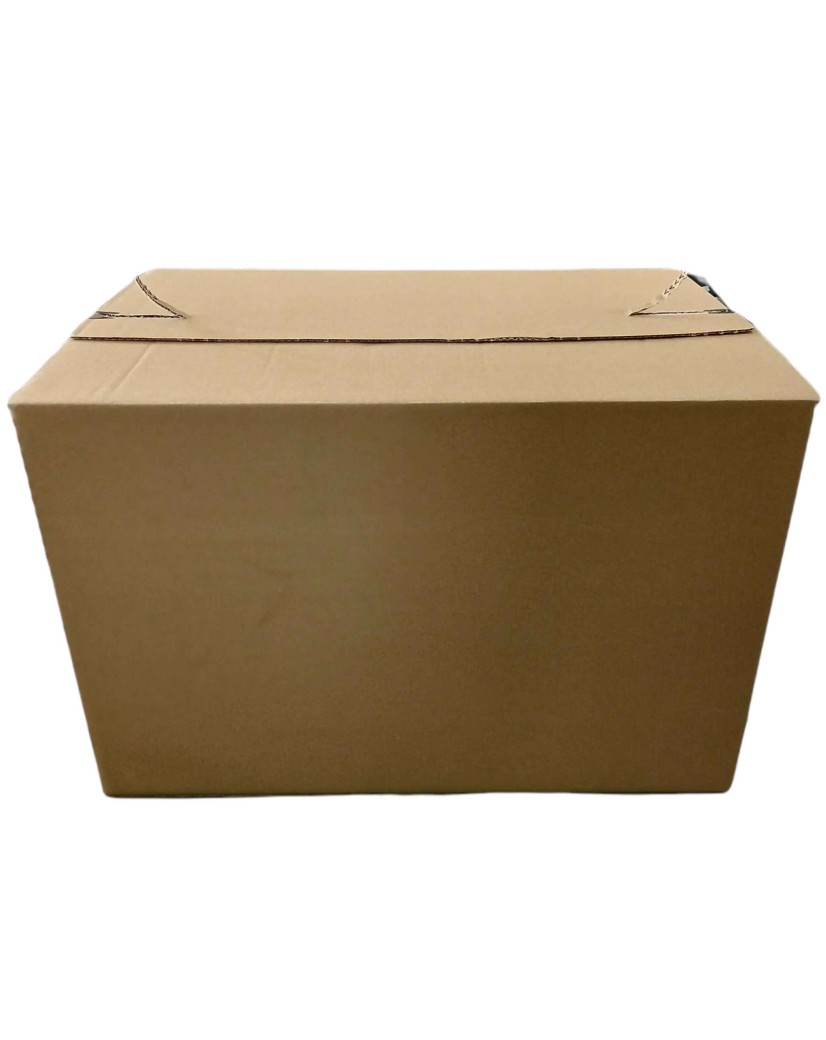 Shipping crate with adhesive closure - XL