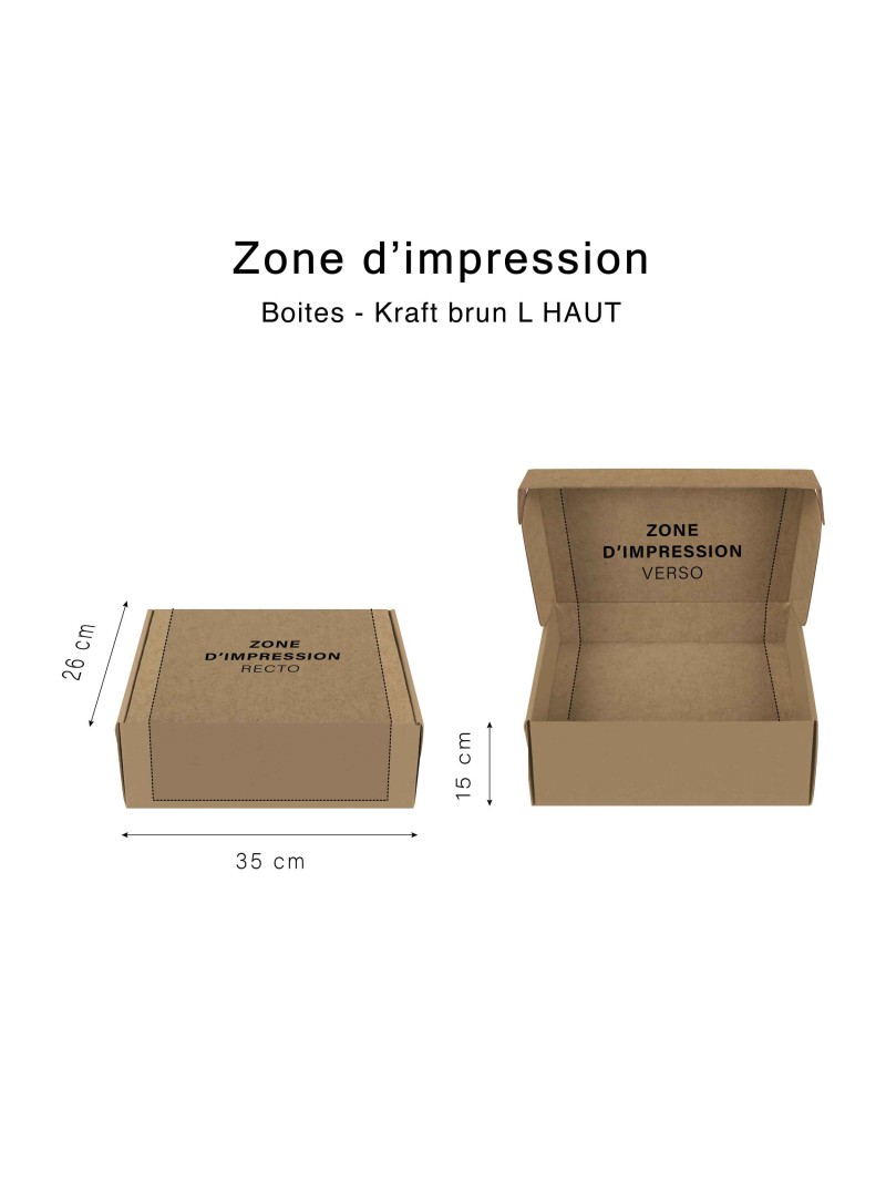 Boxes - brown kraft