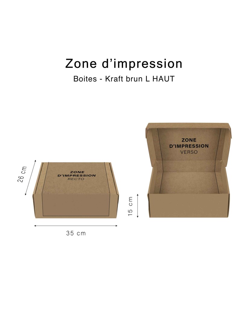 Boxes - brown kraft