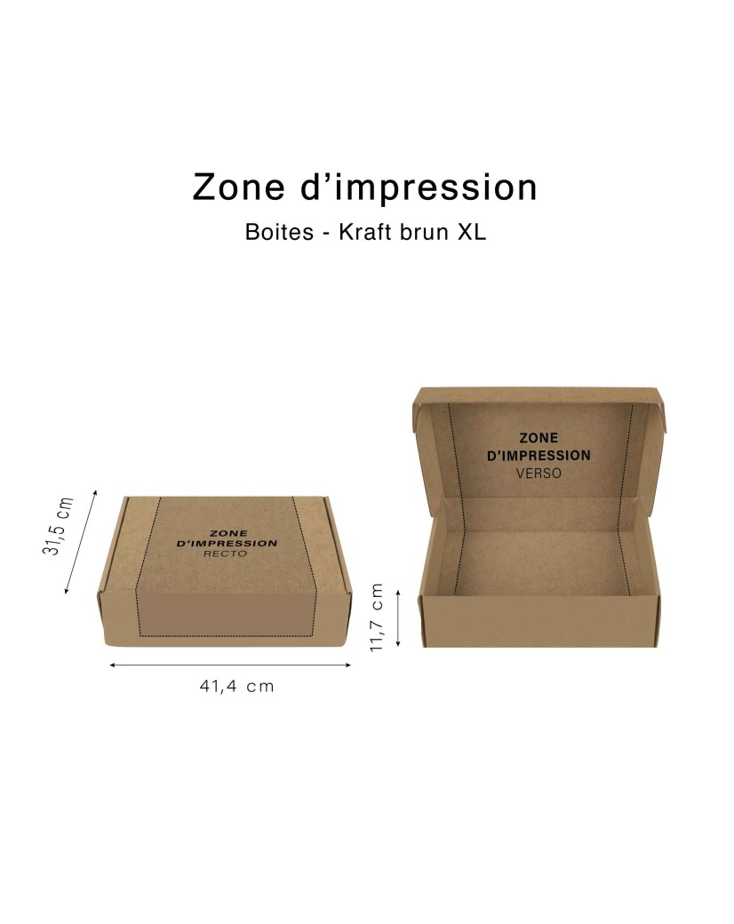 Boxes - brown kraft