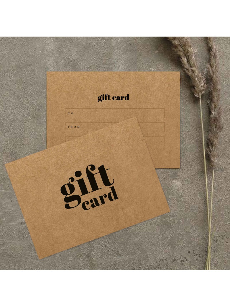 Gåva" gift card