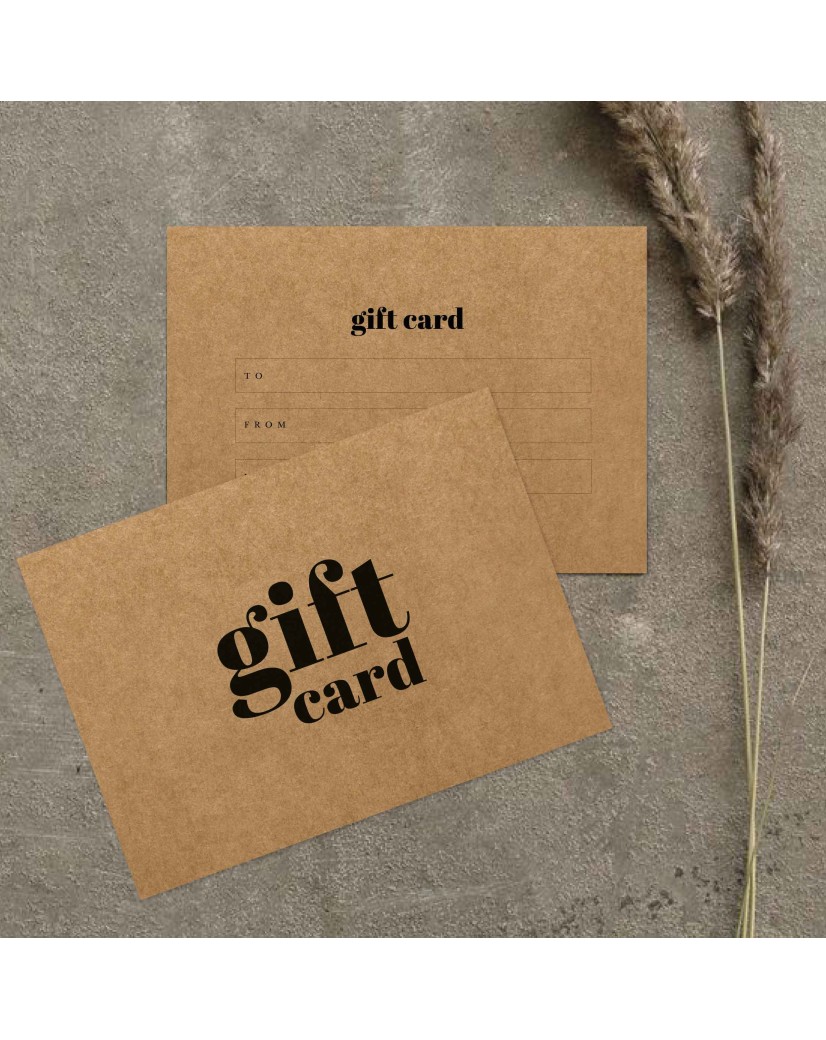 Gåva" gift card