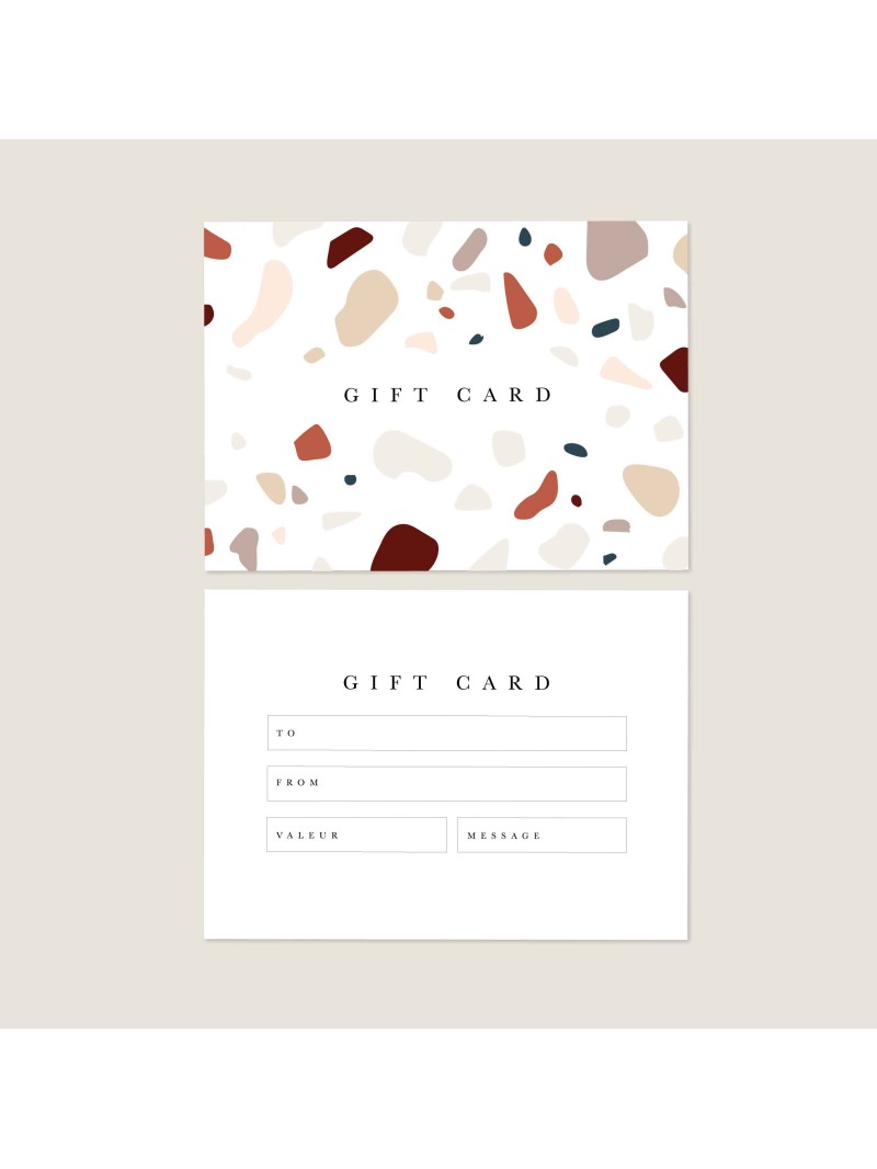 Rigal" gift card