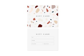 Rigal" gift card