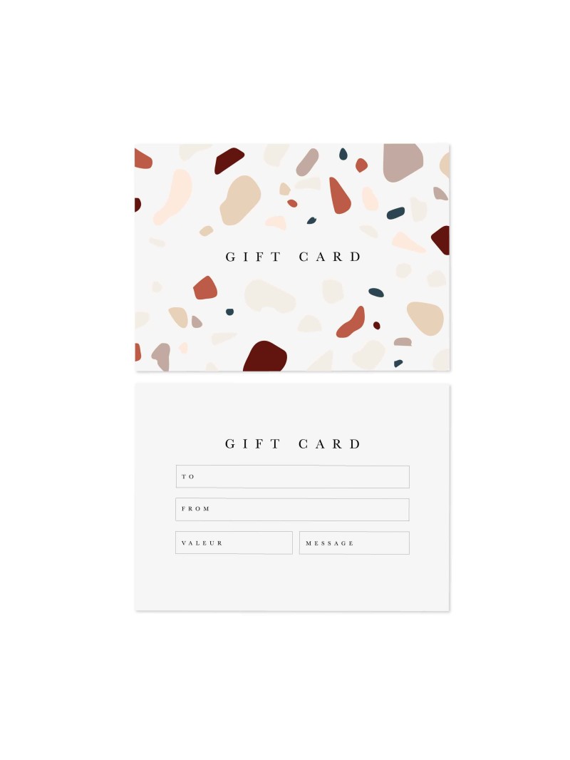 Rigal" gift card