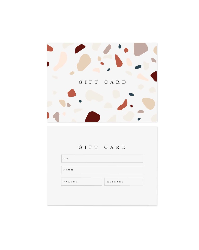 Rigal" gift card