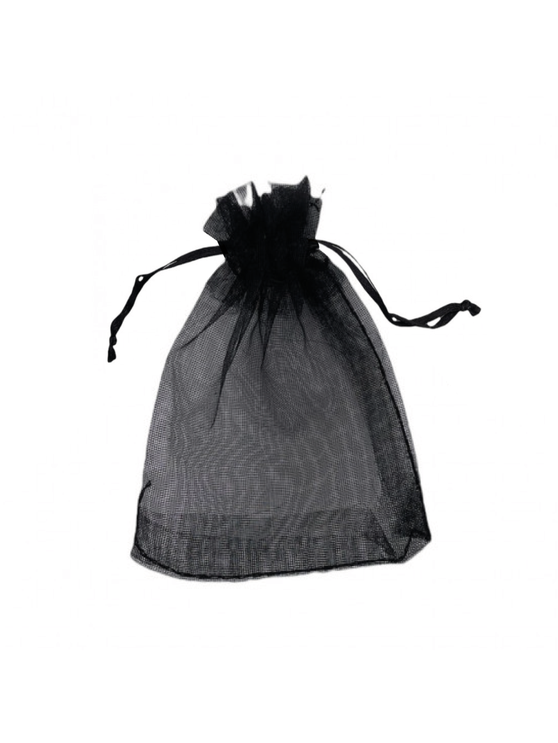 Bolsa de organza - Negro S