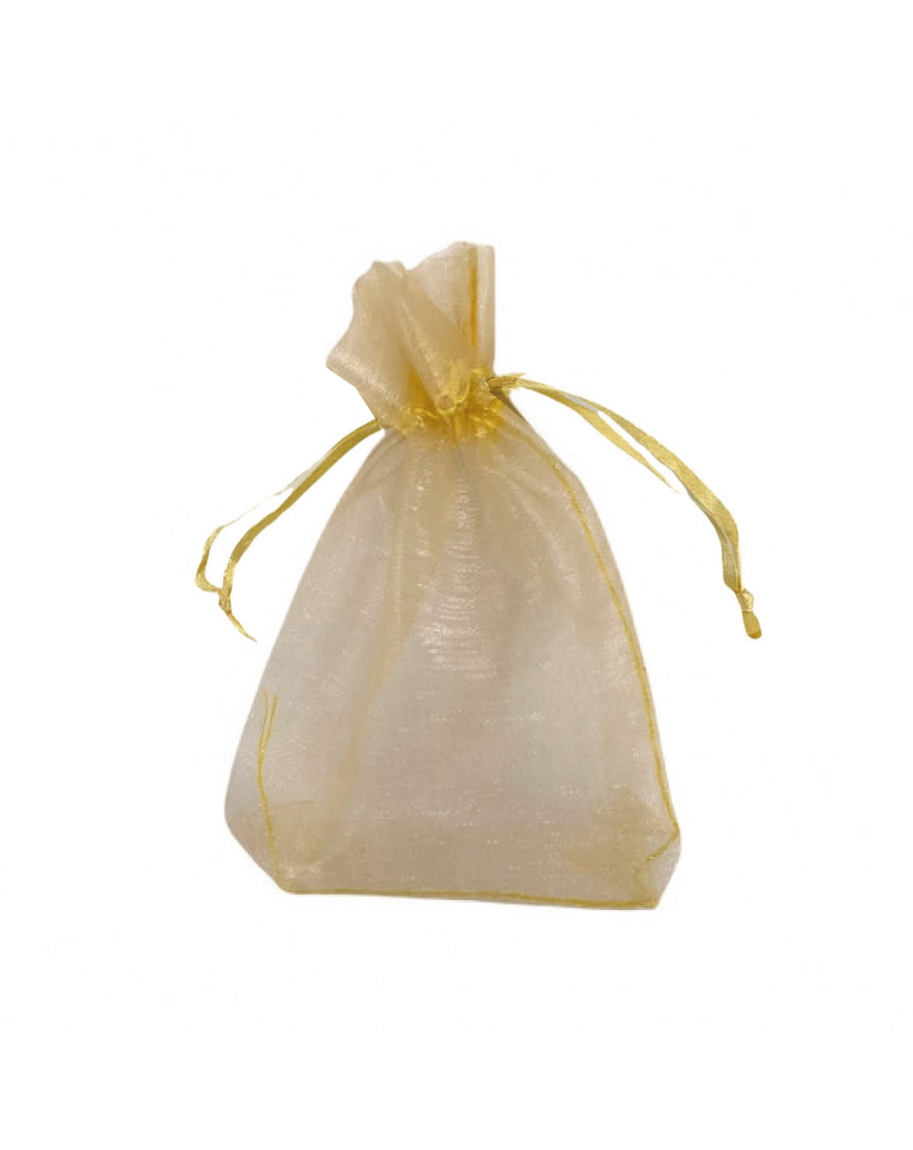 Organza-Tasche - Vergoldet S