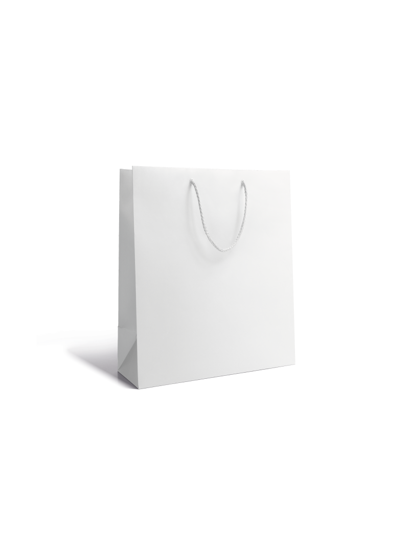 Luxury paper bag - White S unprinted