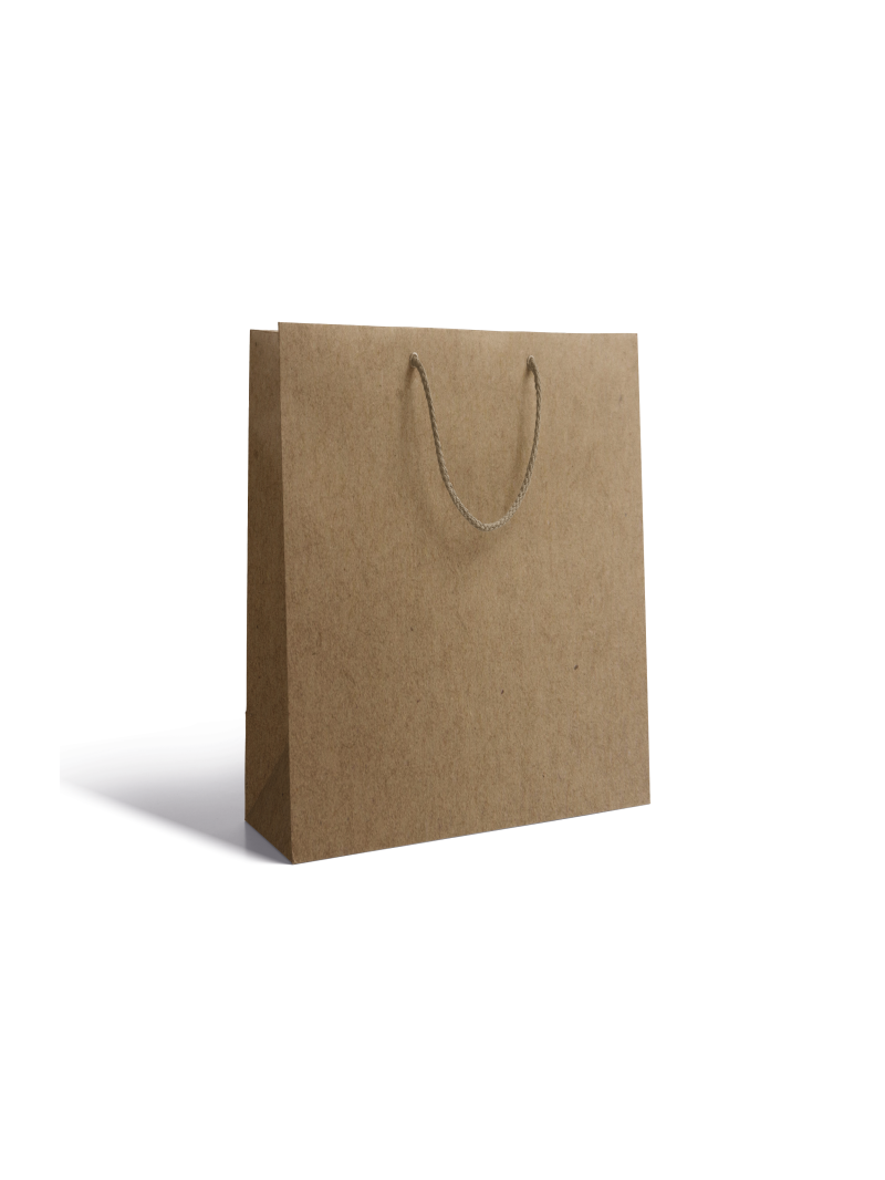 Sac papier Luxe - Kraft S sans impression