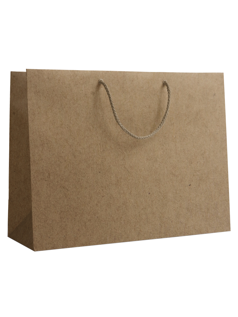 Sac papier Luxe - Kraft L sans impression