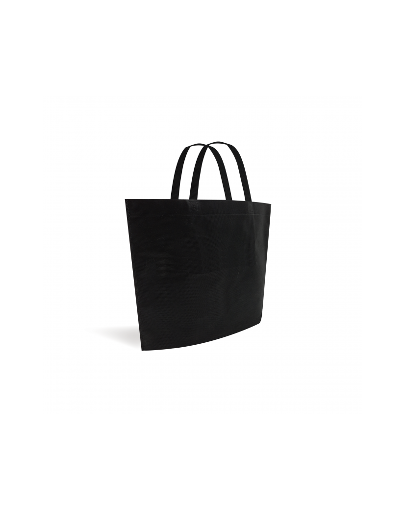 Sac tissu non tissé modèle bateau - Noir M sans impression