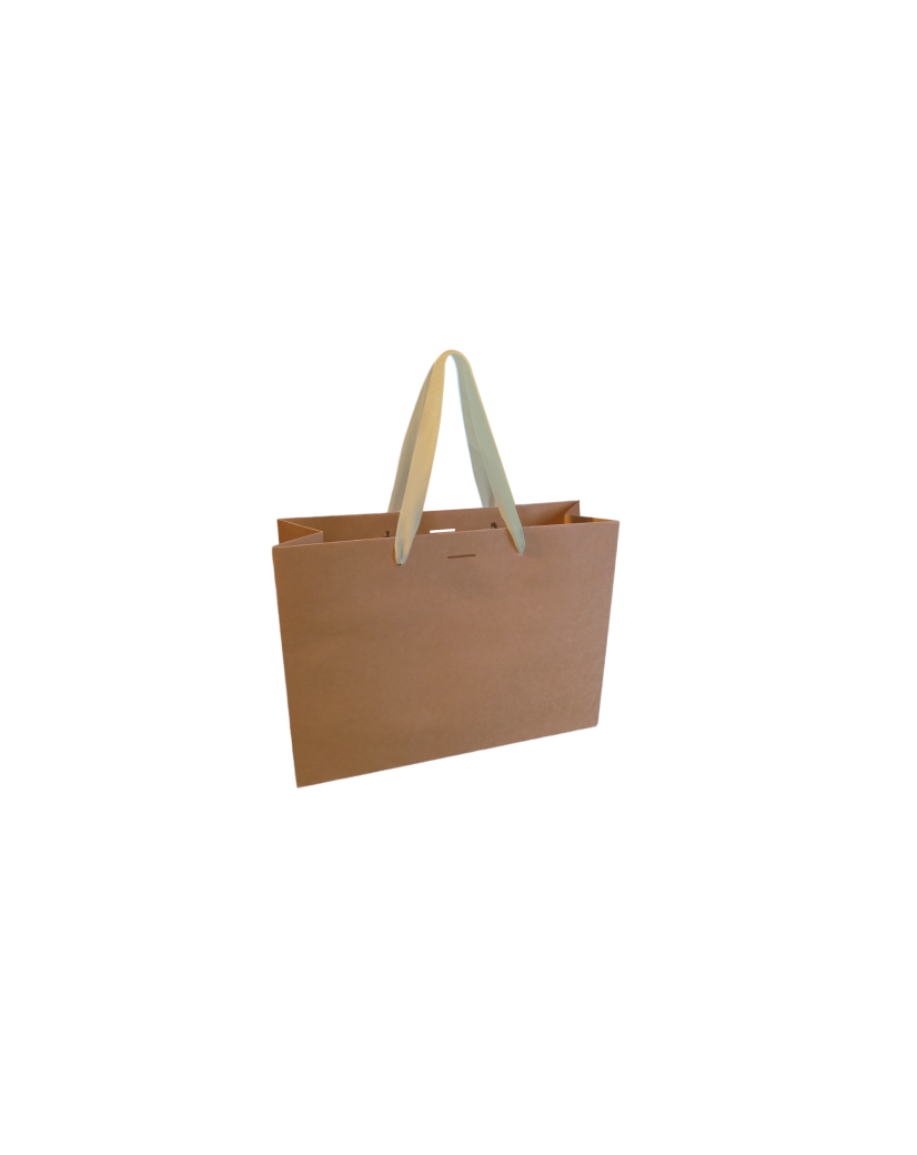 Sac papier Luxe - Kraft S