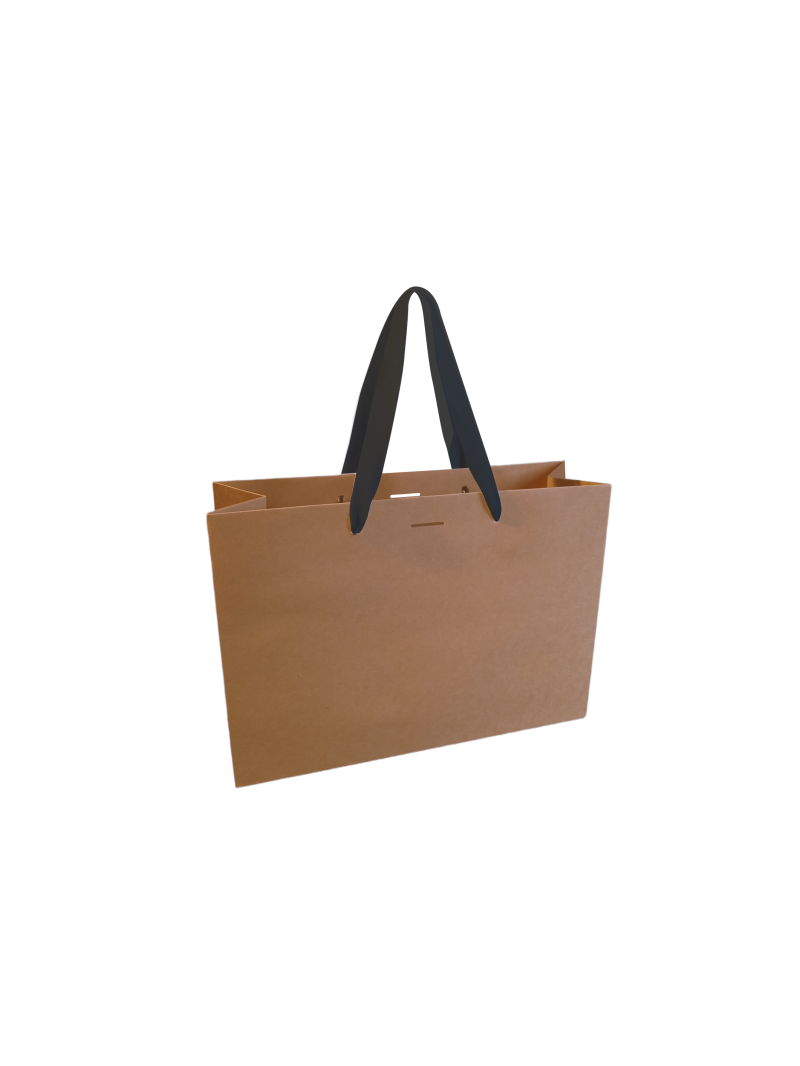 Sac papier Luxe - Kraft M