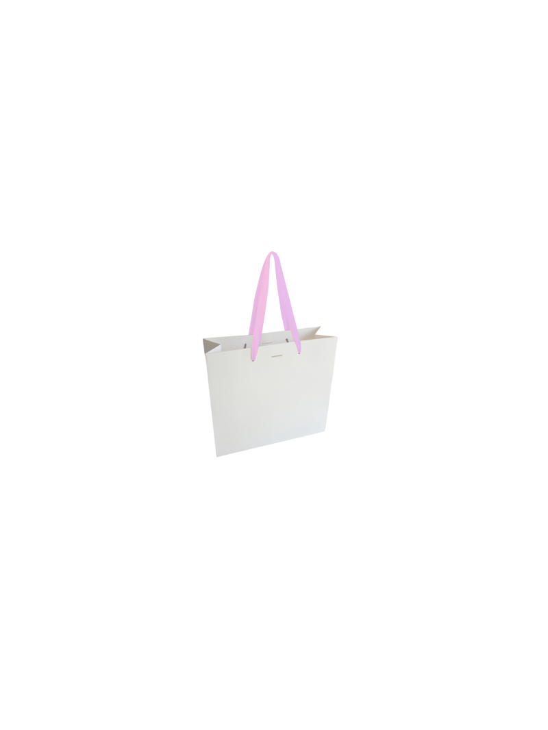 Bolsa de papel de lujo - Blanca XS