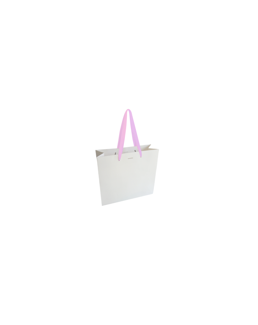 Bolsa de papel de lujo - Blanca XS