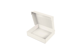 Box - white kraft S unprinted