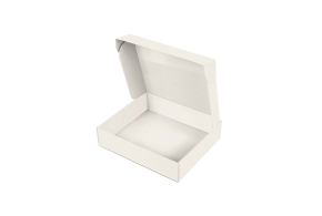 Box - white kraft M unprinted