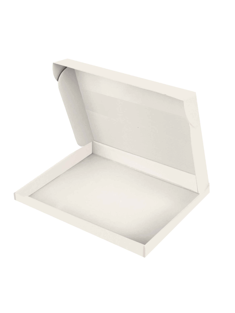 Box - Kraft white XL PLATE