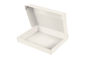 Caja - kraft blanco XL BAS sin impresión