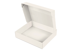 Box - white kraft XL unprinted