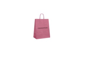 Tas met gedraaid handvat - Oud Roze S