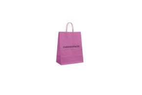 Tas met gedraaid handvat - Roze S