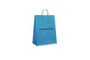 BLUE PAPER BAG M