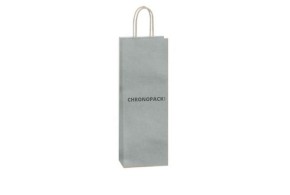 Paper bags - Silver 1 bottle