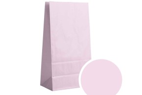 Bolsa de papel - Rosa pálido M